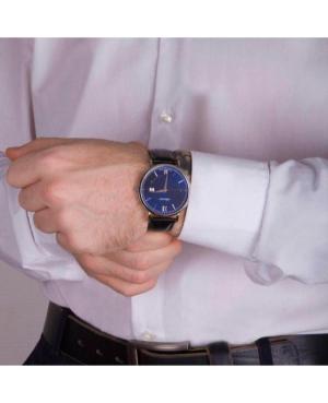 Men Classic Analog Klasické Swiss Quartz Watch ADRIATICA Modrá Dial 41mm A1294.5265Q image 2