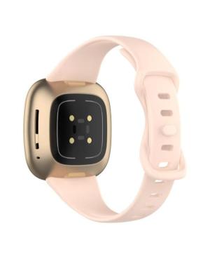 JULMAN Fitbit Versa 3,4 SL sand pink L Силикон Розовый 23,5 mm