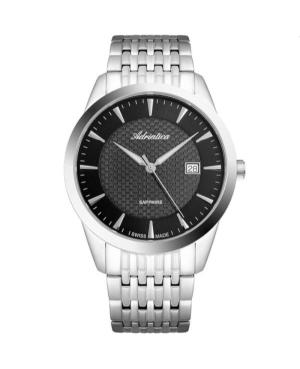 Vyriškas Classic Analog Klasikinis Swiss Kvarcinis Watch ADRIATICA Juodas Dial 40mm A1288.5114Q image 1