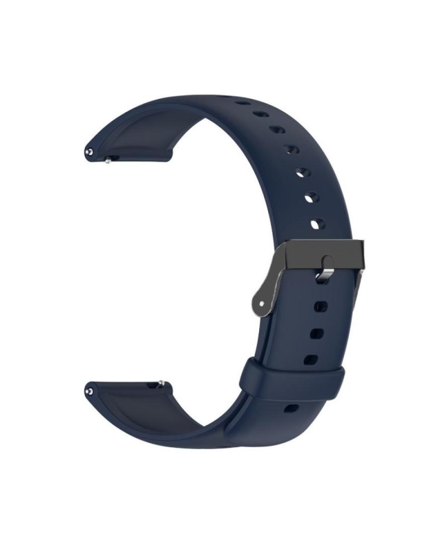 JULMAN Julman QR.SL.05.22.Navy Blue Силікон Синій 22 мм