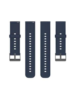Julman QR.SL.05.22.Navy Silicone watch strap Blue 22 mm image 3
