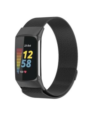 Julman watch bracelet for Fitbit Charge 5/6 BR BK Mag 23 mm Metal 18 mm, 20 mm, 22 mm image 2