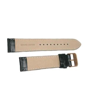 Julman leather watch strap for Julman 01.20.CR.GD Black Juoda 20 mm image 2