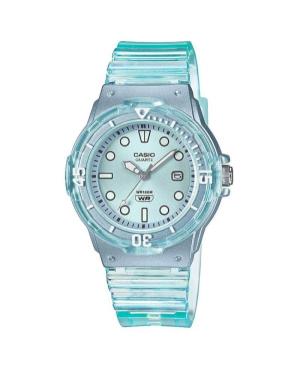 Women Sports Japan Quartz Analog Watch CASIO LRW-200HS-2EVEF Blue Dial 34mm