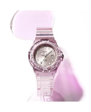 Women Sports Fashion Japan Quartz Analog Watch CASIO LRW-200HS-4EVEF Pink Dial 34mm image 3