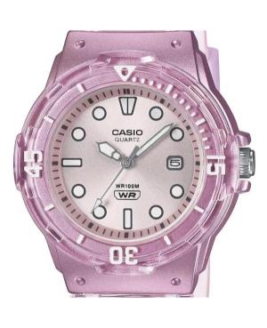 Women Sports Fashion Japan Quartz Analog Watch CASIO LRW-200HS-4EVEF Pink Dial 34mm image 6