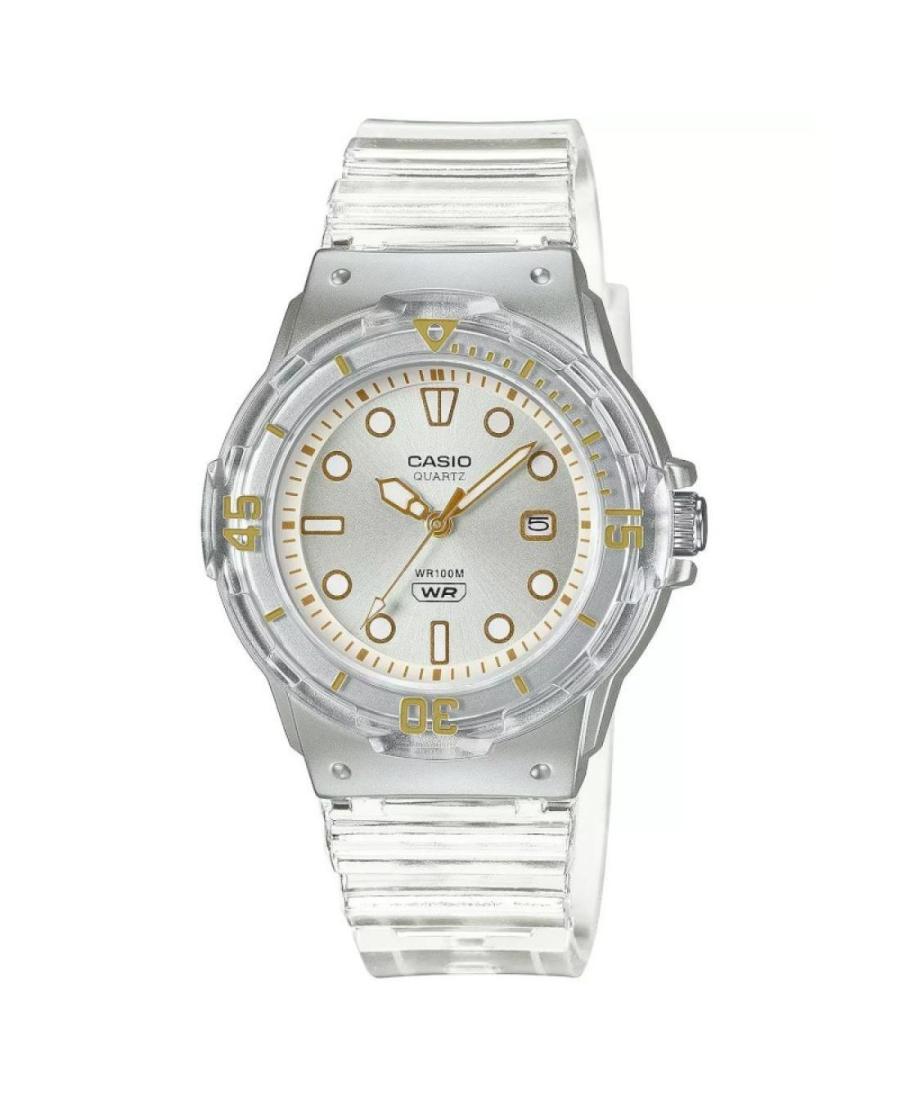Women Sports Japan Quartz Analog Watch CASIO LRW-200HS-7EVEF Bílá Dial 34mm