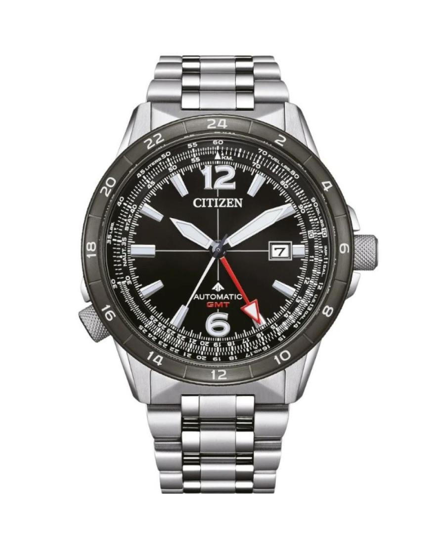Men Klasické Sports Diver Luxury Japan Automatic Analog Watch CITIZEN NB6046-59E Černá Dial 45mm