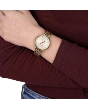 Women Classic Analog Klassisch Swiss Quartz Watch ADRIATICA Gold color Dial 34mm A3706.1111Q image 2