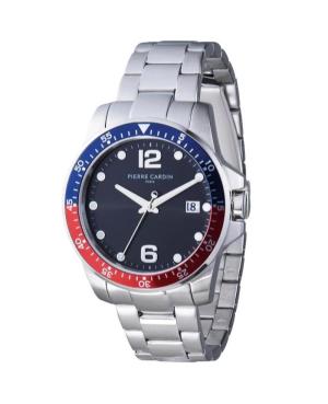 Men Sports Klassisch Quartz Analog Watch PIERRE CARDIN CNI.0029 Schwarz Dial 40mm