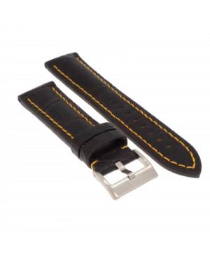 Watch Strap Diloy 395.1.10.22 Black 22 mm image 3