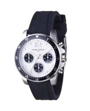 Mężczyźni sportowy kwarcowy analogowe Zegarek PIERRE CARDIN CNI.0021 Srebrna Wybierz 40mm