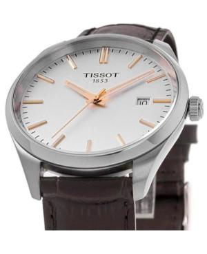 Men Classic Swiss Quartz Analog Watch TISSOT T150.410.16.031.00 Silver color Dial 40mm image 5