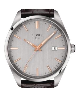 Чоловічий Класичний Швейцарський Наручний Годинник TISSOT T150.410.16.031.00 image 7