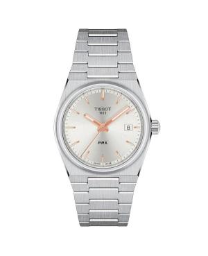 Mężczyźni klasyczny Szwajcar kwarcowy analogowe Zegarek TISSOT T137.210.11.031.00 Srebrna Wybierz 35mm