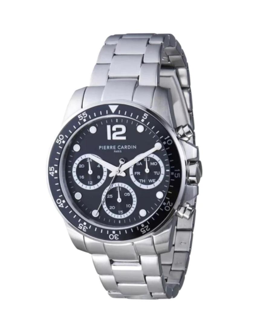 Men Klasické Quartz Analog Watch PIERRE CARDIN CNI.0011 Černá Dial 40mm
