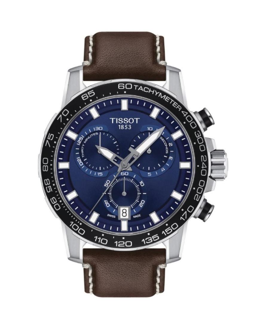 Mężczyźni Funkcjonalny sportowy Szwajcar kwarcowy analogowe Zegarek Chronograf TISSOT T125.617.16.041.00 Niebieska Wybierz 46mm