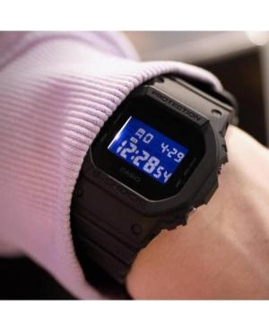 Men Sports Diver Japan Quartz Digital Watch Timer CASIO DW-5600UBB-1ER G-Shock Black Dial 42mm image 2