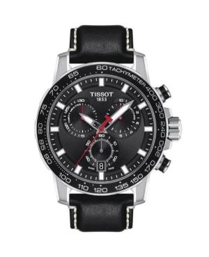 Mężczyźni sportowy Funkcjonalny Szwajcar kwarcowy analogowe Zegarek Chronograf TISSOT T125.617.16.051.00 Czarny Wybierz 46mm