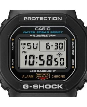 Men Sports Diver Japan Quartz Digital Watch Timer CASIO DW-5600UE-1ER G-Shock Silver color Dial 42mm image 5