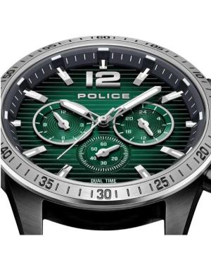 Vyriškas Sportinis Kvarcinis Rodyklinis Watch POLICE PEWGF0040141 Žalia Dial 7mm image 4