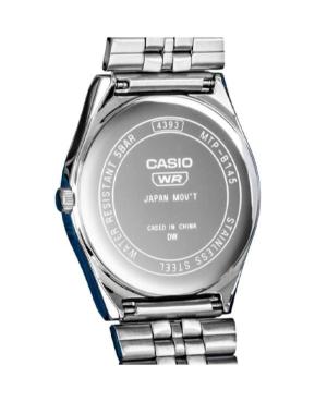 Men Klasické Japan Quartz Analog Watch CASIO MTP-B145D-3AVEF Zelená Dial 35mm image 1
