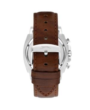 Men Klassisch Quartz Analog Watch SLAZENGER SL.9.2293.2.06 Silver color Dial 45mm image 2