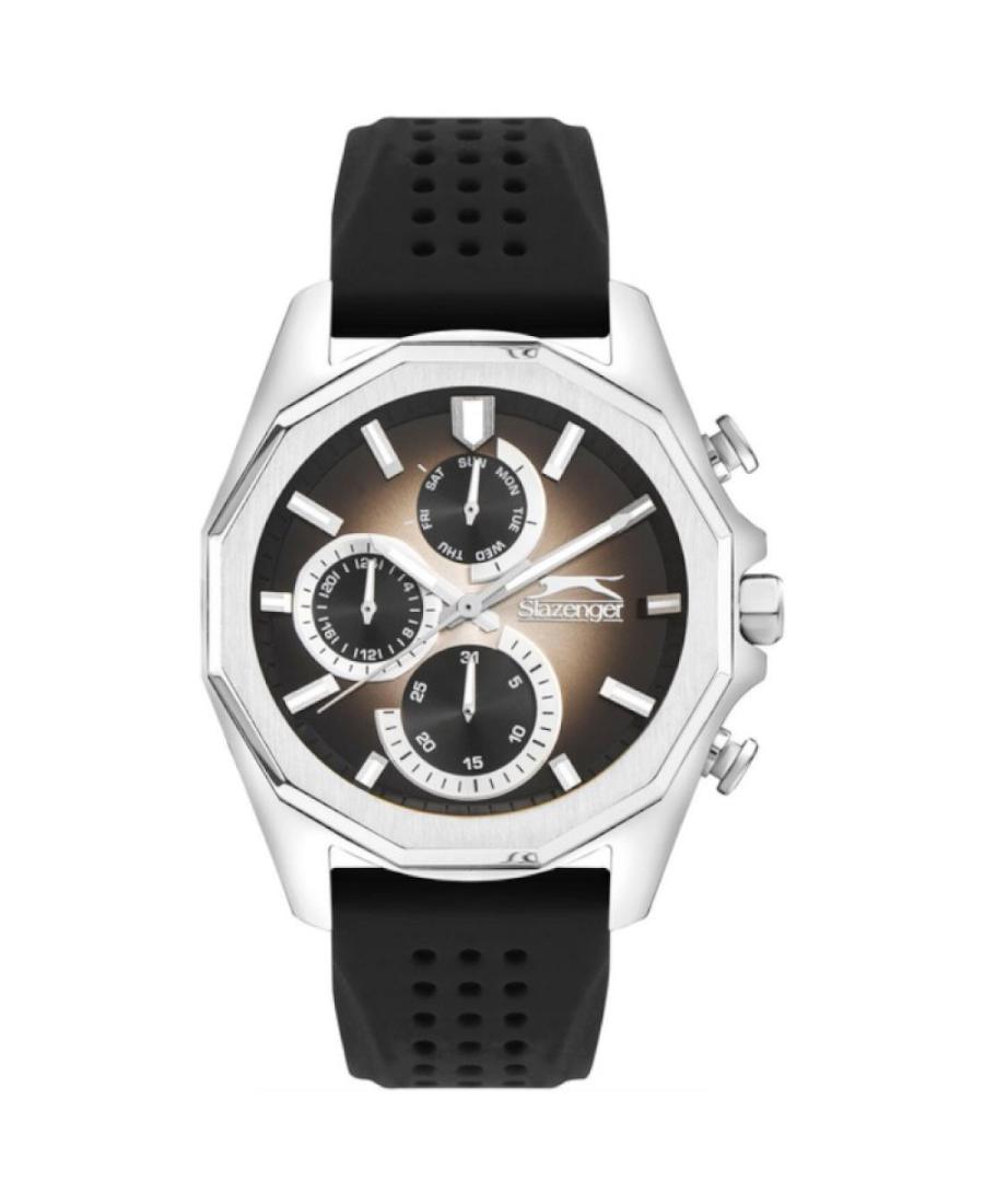 Men Classic Quartz Analog Watch SLAZENGER SL.9.2313.2.01 Multicolor Dial 45mm