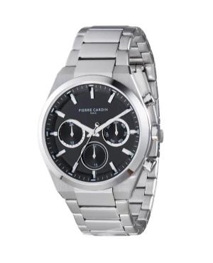 Men Klasické Quartz Analog Watch PIERRE CARDIN CML.0000 Černá Dial 42mm