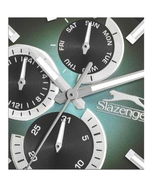 Men Klasické Quartz Analog Watch SLAZENGER SL.9.2313.2.03 Černá Dial 45mm image 5