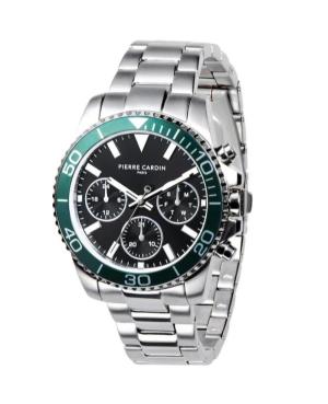Men Klasické Sports Quartz Analog Watch PIERRE CARDIN CNI.0006 Černá Dial 40mm