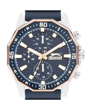 Men Klasické Quartz Analog Watch SLAZENGER SL.9.2298.2.03 Modrá Dial 43mm image 6