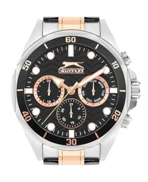 Men Klassisch Quartz Analog Watch SLAZENGER SL.9.2309.2.04 Schwarz Dial 45mm image 6