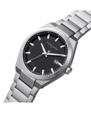 Mężczyźni klasyczny kwarcowy analogowe Zegarek PIERRE CARDIN CML.0017 Czarny Wybierz 42mm image 2