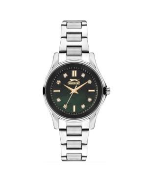 Women Klasické Quartz Analog Watch SLAZENGER SL.9.2235.3.05 Černá Dial
