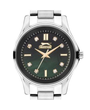 Женские Классические Кварцевые Аналоговый Часы SLAZENGER SL.9.2235.3.05 Черный Циферблат изображение 3