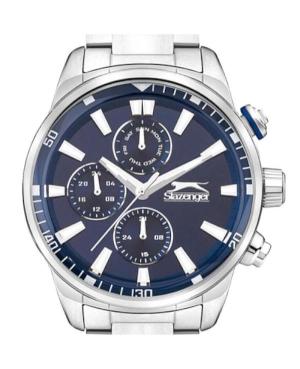 Men Klassisch Quartz Analog Watch SLAZENGER SL.9.2272.2.02 Blau Dial 43mm image 6