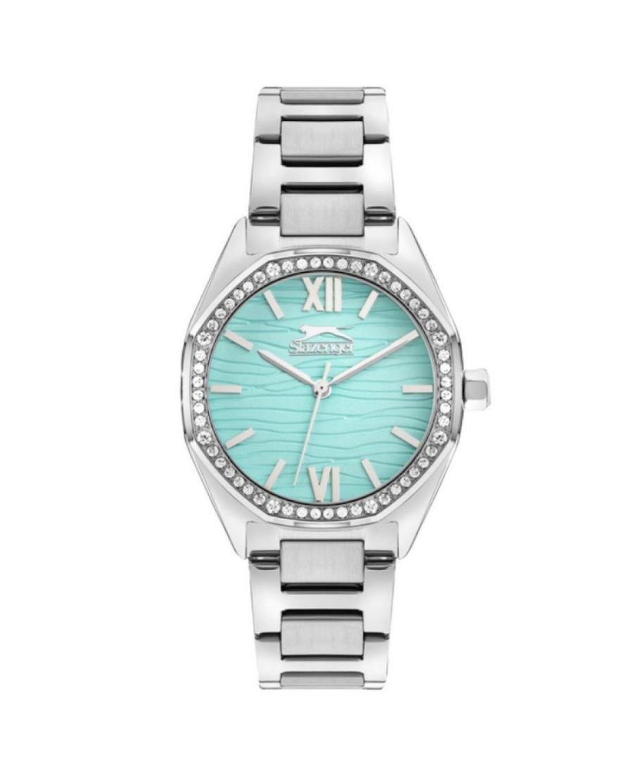Women Klasické Quartz Analog Watch SLAZENGER SL.9.2301.3.01 Modrá Dial 36mm