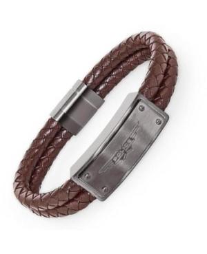 Police Logo Plaque Bracelet for Men PEJGB2102533 image 5