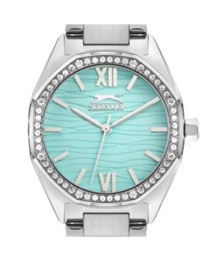 Women Klasické Quartz Analog Watch SLAZENGER SL.9.2301.3.01 Modrá Dial 36mm image 6
