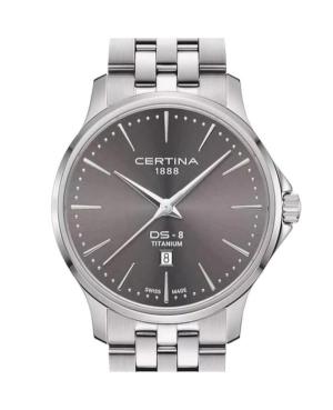 Moteriškas Klasikinis Swiss Kvarcinis Rodyklinis Watch CERTINA C045.010.44.081.00 Silver color Dial image 5