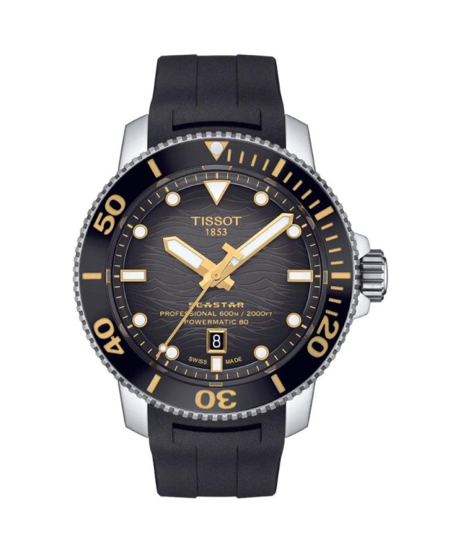 Чоловічий Спортивний Швейцарський Механічний Наручний Годинник TISSOT T120.607.17.441.01