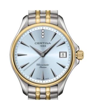 Women Klasické Diver Luxury Swiss Quartz Analog Watch CERTINA C032.051.44.046.00 Modrá Dial 34mm image 5