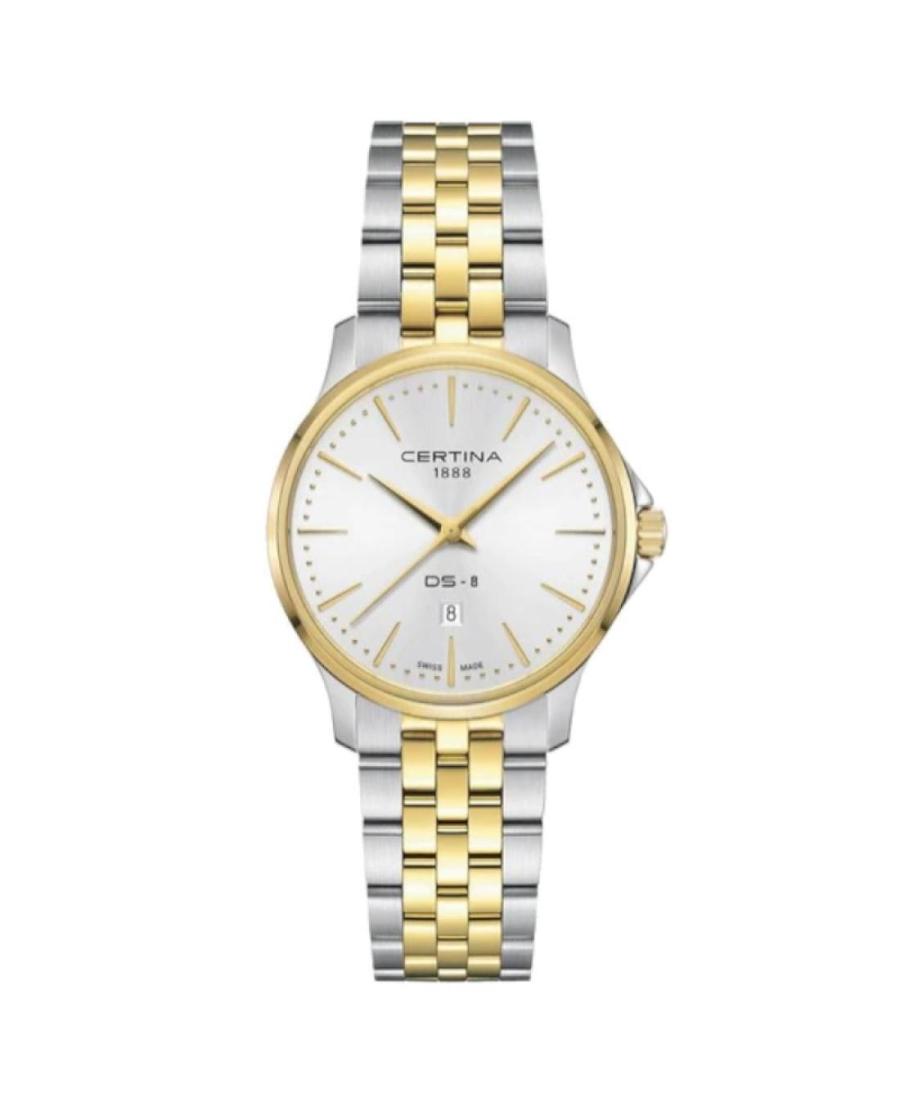 Women Classic Swiss Quartz Analog Watch CERTINA C045.010.22.031.00 Silver Dial