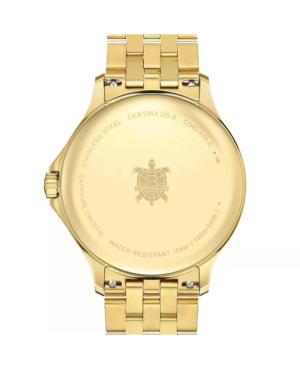 Men Klassisch Swiss Quartz Analog Watch CERTINA C045.410.33.361.00 Gold color Dial 40mm image 3