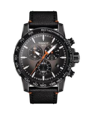 Mężczyźni sportowy Szwajcar kwarcowy analogowe Zegarek Chronograf TISSOT T125.617.36.081.00 Czarny Wybierz 45.3mm