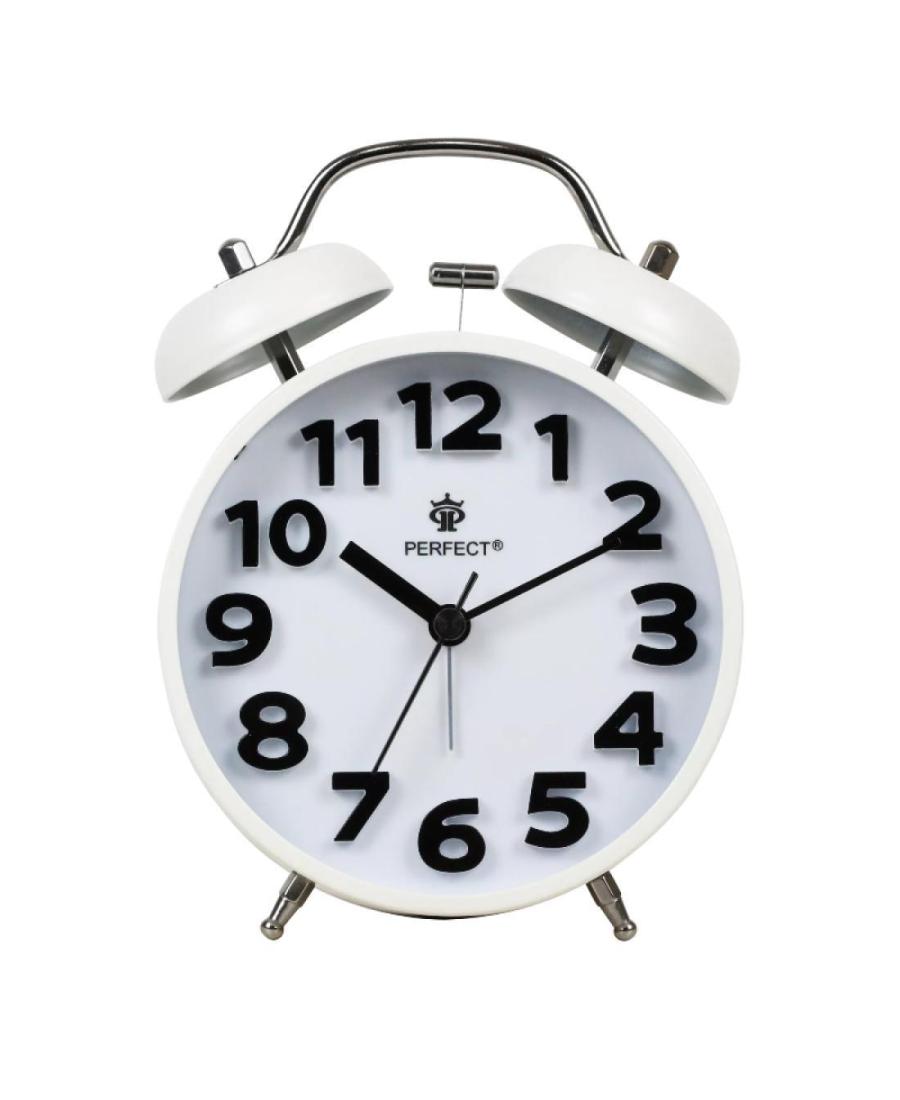 PERFECT Alarn clock TBD11502/WHITE Металл Белый