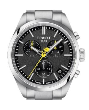 Mężczyźni klasyczny sportowy Szwajcar kwarcowy analogowe Zegarek Chronograf TISSOT T150.417.11.051.00 Czarny Wybierz 40mm image 7