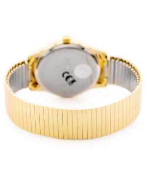 Men Klasické Quartz Analog Watch PERFECT X409-02/YELLOW Gold color Dial 40mm image 1