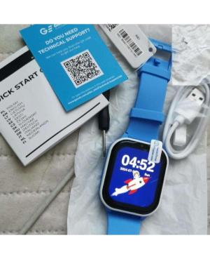 Дитячий годинник Kids Sun Ultra 4G Blue Розумні годинники Фешн Багатофункціональний Спортивний GARETT Кварцовий Чорний Циферблат image 1
